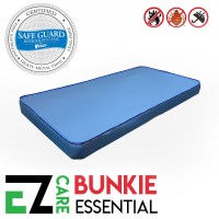 EZ Care Bunkie Essential 6 Inch Mattress Waterproof Bed Bug Proof  Fire Proof