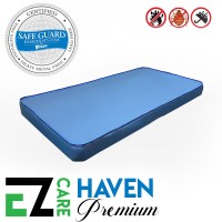 EZ Care Haven Premium 9 Inch Mattress Waterproof Bed Bug Proof  Fire Proof