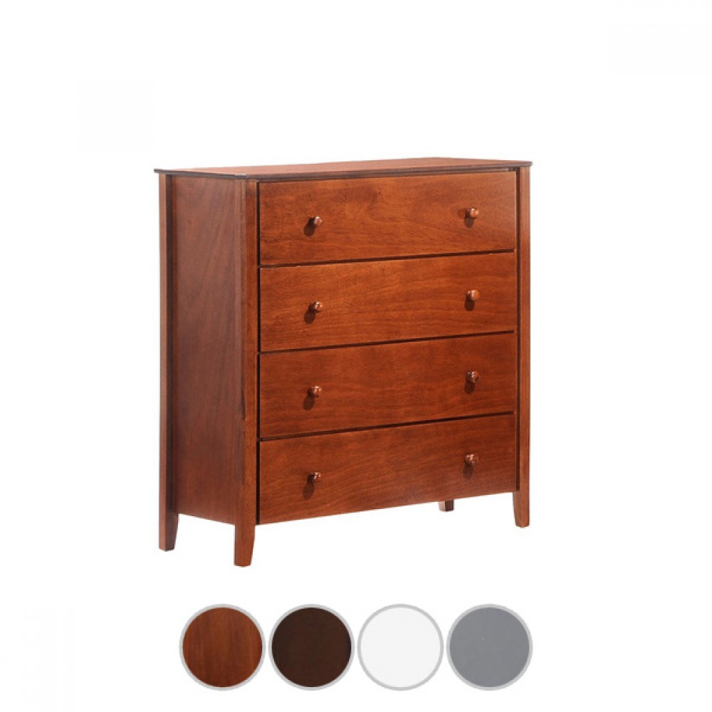 4 Drawer Dresser Zenith Furniture Collection Solid Wood Hotel